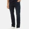 Tom Tailor Josh - Straight Leg Jeans - Blue Black Denim