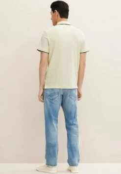 Tom Tailor Josh- Slim Fit Jeans - Used Light Stone Blue Denim -Syntia Delaney 54416c92047045a4902406398bbf680d