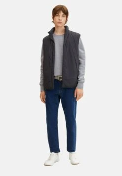 TOM TAILOR Denim Straight Leg Jeans - Used Mid Stone Blue Denim -Syntia Delaney 54de798495f140908f61aed951443ca6