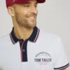 Tom Tailor Mit Logo Stickerei - Pet - Red Uni