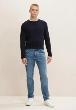 Tom Tailor Josh - Straight Leg Jeans -Blue Denim