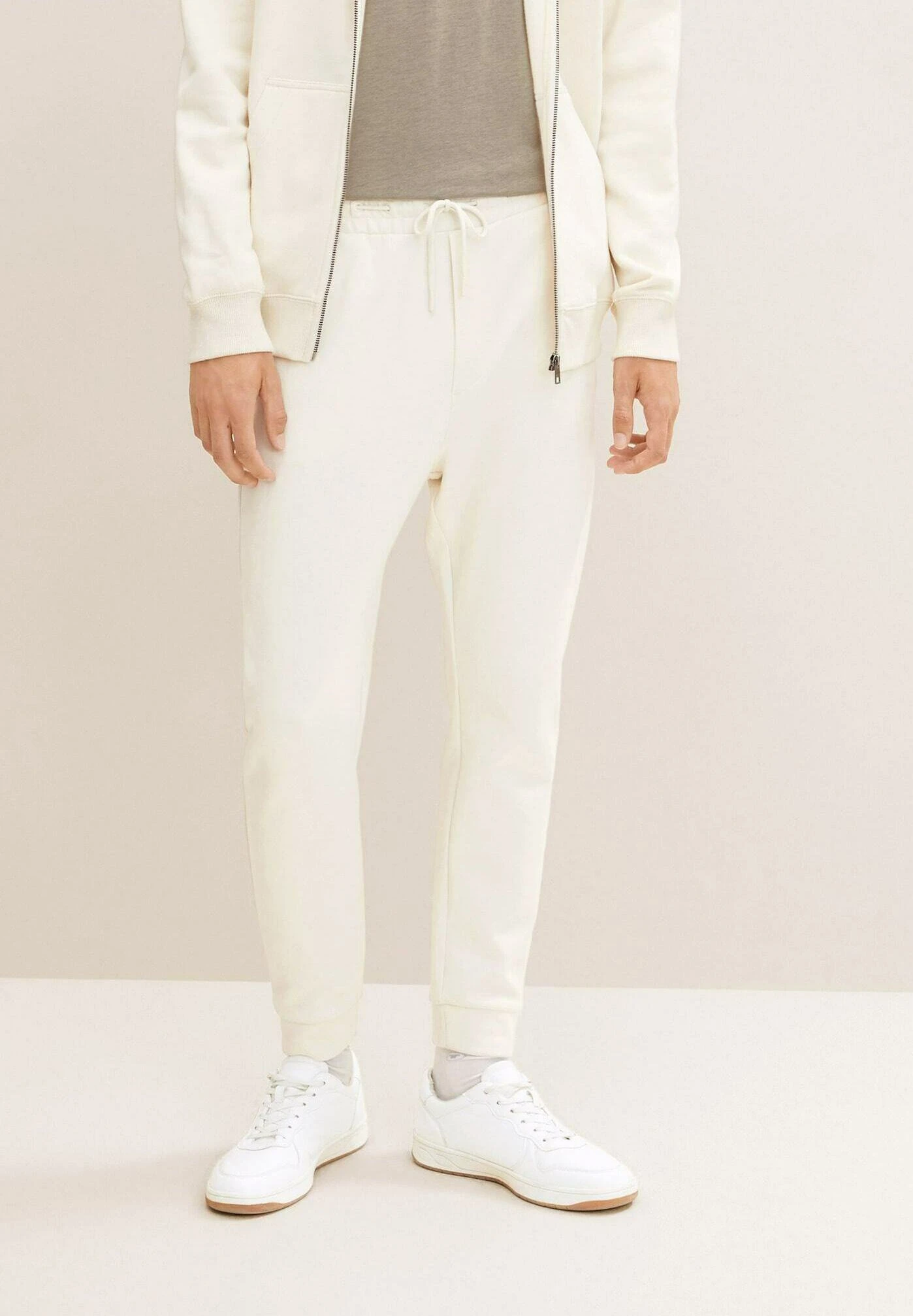 TOM TAILOR Denim Trainingsbroek - Soft Light Beige 8 TOM TAILOR Denim Trainingsbroek - Soft Light Beige - Afbeelding 6