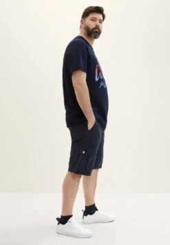 Tom Tailor Shorts - Sky Captain Blue -Syntia Delaney 56490a25910e4c90828994aaa517472d