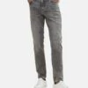 Tom Tailor Slim Fit Jeans - Used Mid Stone Grey Denim