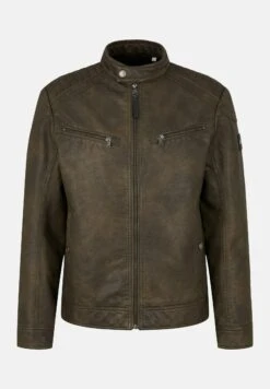 Tom Tailor Imitatieleren Jas - Brown Fake Leather -Syntia Delaney 56dfd48161634710bf2c1df0f5fd9ac1