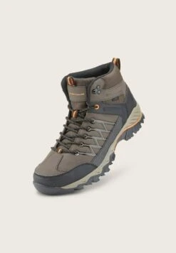 Tom Tailor Licence Trekking Mit Applikationen - Veterboots - Mokka Black -Syntia Delaney 57763eca70df418097c8d206329e7b93