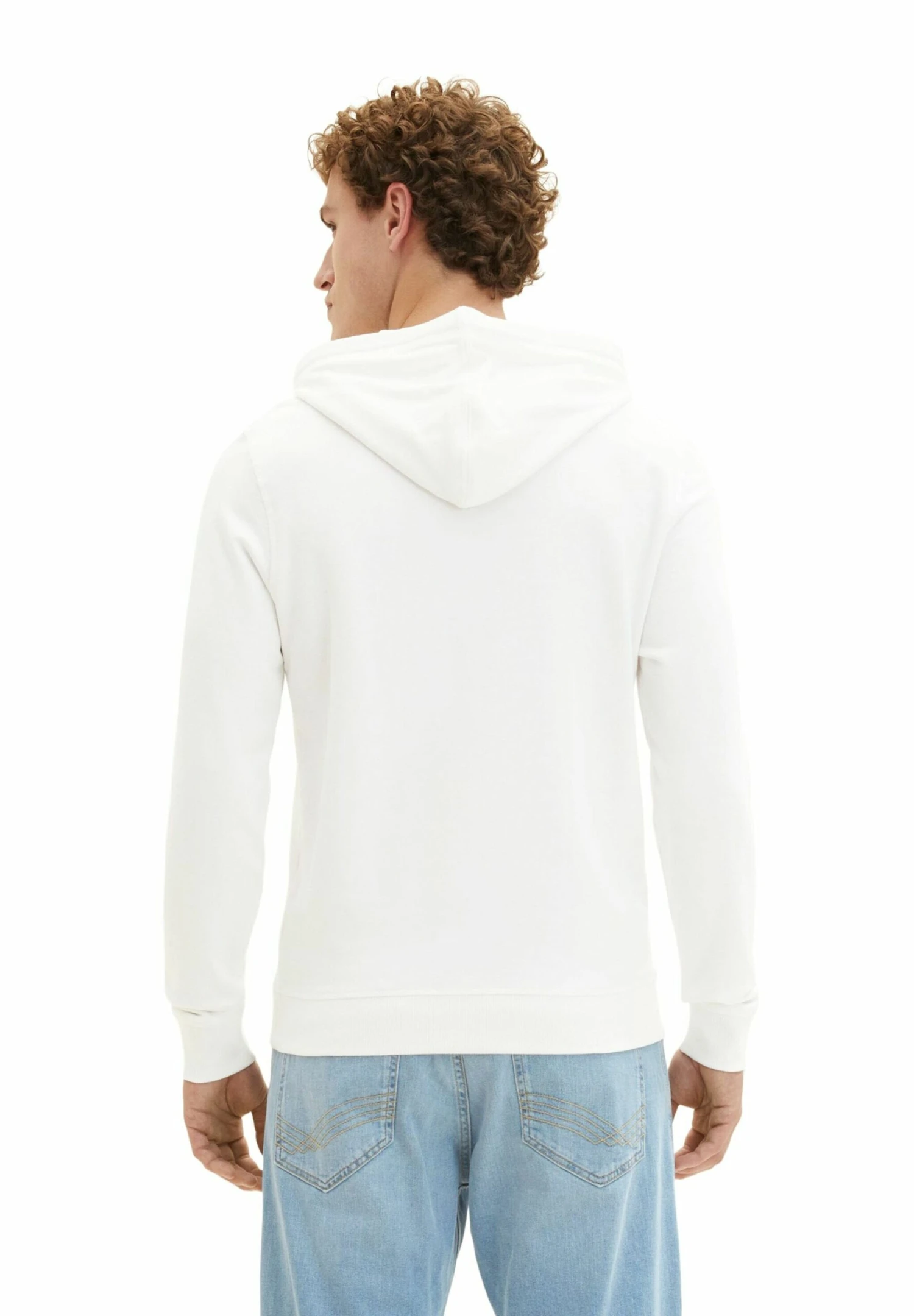 Tom Tailor Mit Print - Hoodie - White 5 Tom Tailor Mit Print - Hoodie - White - Afbeelding 3