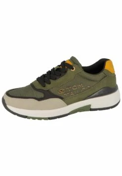 Tom Tailor Sneakers Laag - Khaki Yellow