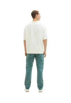 Tom Tailor Cargobroek - Deep Bluish Green -Syntia Delaney 5d1340394e9e462886ee045e868f8b17