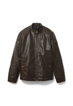 Tom Tailor Imitatieleren Jas - Espresso Brown Fake Leather 19 Tom Tailor Imitatieleren Jas - Espresso Brown Fake Leather -Syntia Delaney 5d602c9e2c524c9e96bf14ef9a9edb01