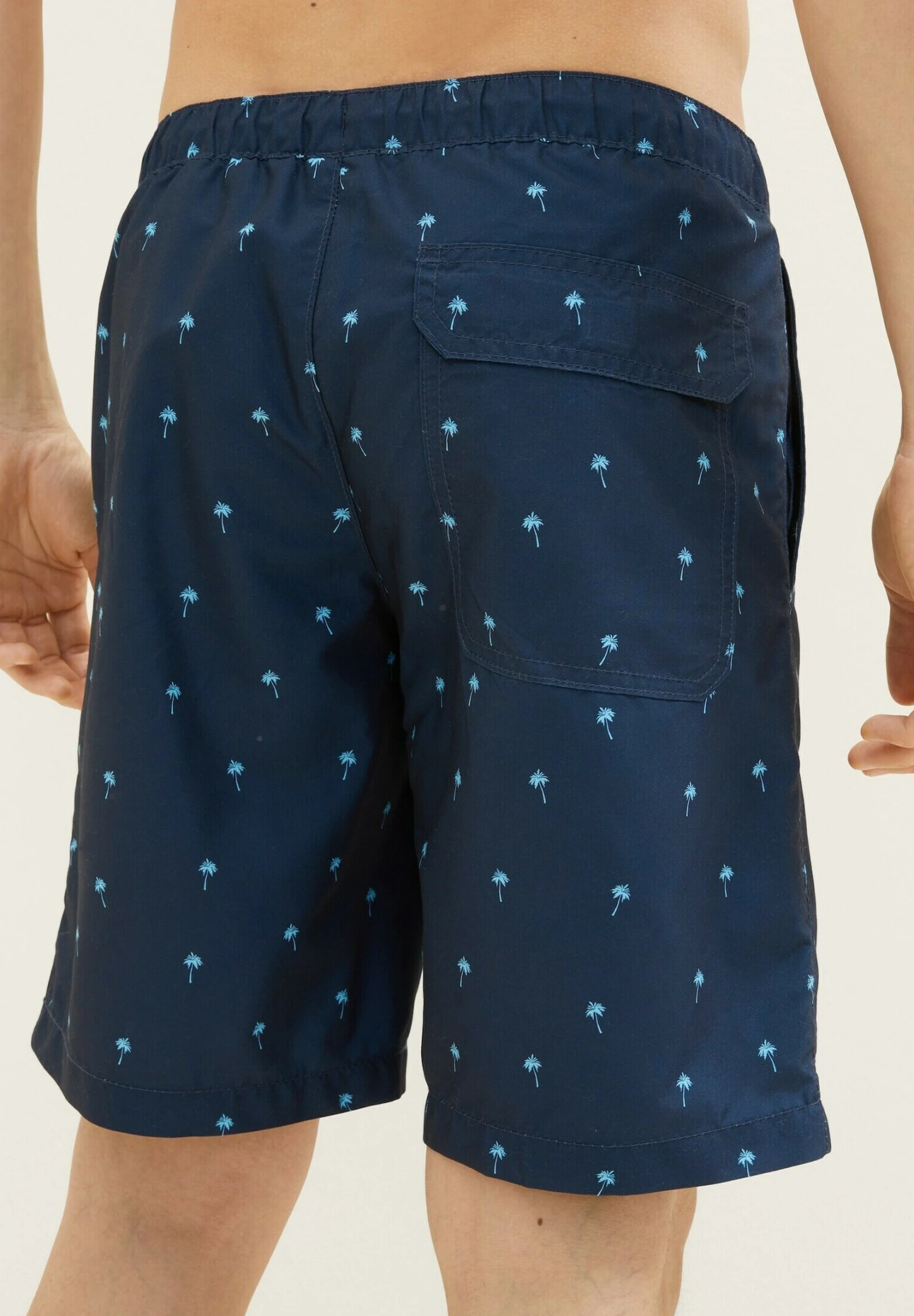 Tom Tailor Gemusterte - Zwemshorts - Morning Pink Palm Design 6 Tom Tailor Gemusterte - Zwemshorts - Morning Pink Palm Design - Afbeelding 4