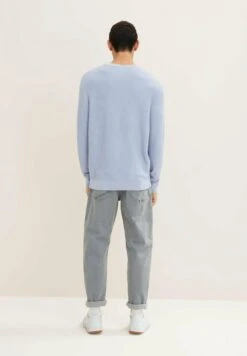 Tom Tailor Mit Struktur - Trui - Light Fern Blue -Syntia Delaney 6001b41b42e1498b8e57b446f27bc62a