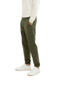 Tom Tailor Regular Fit Mit Aufgesetzten- Cargobroek - Deep Forest Green -Syntia Delaney 604181da4cbe4bfda8115a1fb76879cb