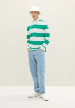 TOM TAILOR Denim Straight Leg Jeans - Clean Bleached Blue Denim -Syntia Delaney 61d009aca89f4cf3a6e9ff69edc13201