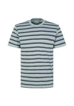 Tom Tailor Gestreiftes - T-Shirt Print - Ice Blue Multicolor Stripe -Syntia Delaney 61fe81fb2b504788976d725435e15df7