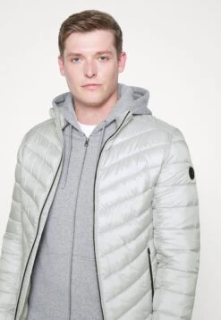 Tom Tailor Lightweight Jacket - Jas - Rough Grey -Syntia Delaney 62290752602044ce9ce5116dbaf3d610