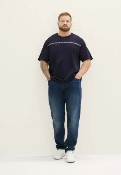 Tom Tailor Plus- T-Shirt Print - Sky Captain Blue -Syntia Delaney 63e9e79a162d4d819fb11437f686fd8b