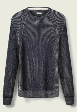 Tom Tailor Mit Strukt - Trui - Sky Captain Blue -Syntia Delaney 64ec8af5e7da43dabdcdaf101c17fdc4