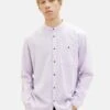 TOM TAILOR Denim Mit Brusttasche - Overhemd - Lilac White Chambray