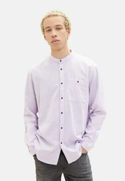 TOM TAILOR Denim Mit Brusttasche - Overhemd - Lilac White Chambray