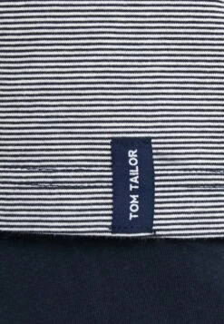 Tom Tailor Shorty V-Neck Set - Pyjama - Dark Blue -Syntia Delaney 672f30adcb434418b3751663930d47d5