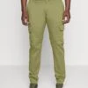 Tom Tailor Cargobroek - Olive Branch Green -Syntia Delaney 6768510a3dd6410fa0e24d99246fc3dc