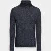 Tom Tailor Cosy Cable Turtle Neck - Trui - Navy Melange -Syntia Delaney 6900017a55434a9b9c64d774d4cfecca