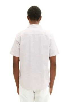 Tom Tailor Mit Struktur - Overhemd - Pink Off White Structure -Syntia Delaney 69629ddaafaa439e9d788ec4839c0841