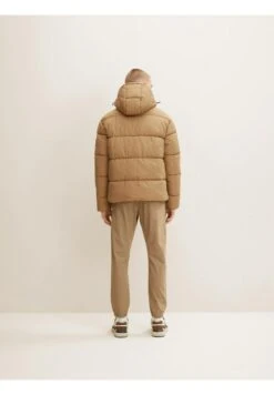 TOM TAILOR Denim Stepp - Winterjas - Splashed Clay Beige -Syntia Delaney 69fcc67dcad940f590b1849c8c9c4653