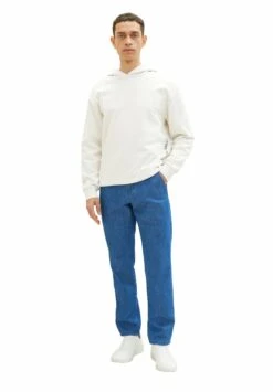 Tom Tailor Josh - Straight Leg Jeans - Clean Mid Stone/Blue Denim -Syntia Delaney 6b23dcdd69994bcfada61f8549392b9b