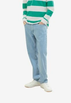 TOM TAILOR Denim Straight Leg Jeans - Clean Bleached Blue Denim -Syntia Delaney 6d083cbd642746e39c192e8acf15962c