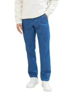 Tom Tailor Josh - Straight Leg Jeans - Clean Mid Stone/Blue Denim -Syntia Delaney 6dd54e8a68114d4e962e04ee6d555447