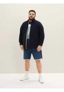 Tom Tailor Jeansshort - Dark Stone Wash Denim 12 Tom Tailor Jeansshort - Dark Stone Wash Denim -Syntia Delaney 6e290e1e802642c188ceedae7ac2743a