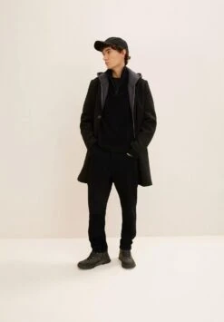 TOM TAILOR Denim Troyer - Trui - Black -Syntia Delaney 6e7acd966eee4b659ac47b9fb6da3fb3