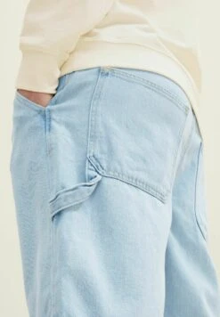 TOM TAILOR Denim Jeansshort - Used Bleached Blue Denim -Syntia Delaney 6efcb347e3184635b7852d7cfe15b4eb