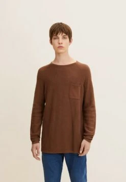 TOM TAILOR Denim Trui - Light Wood Brown