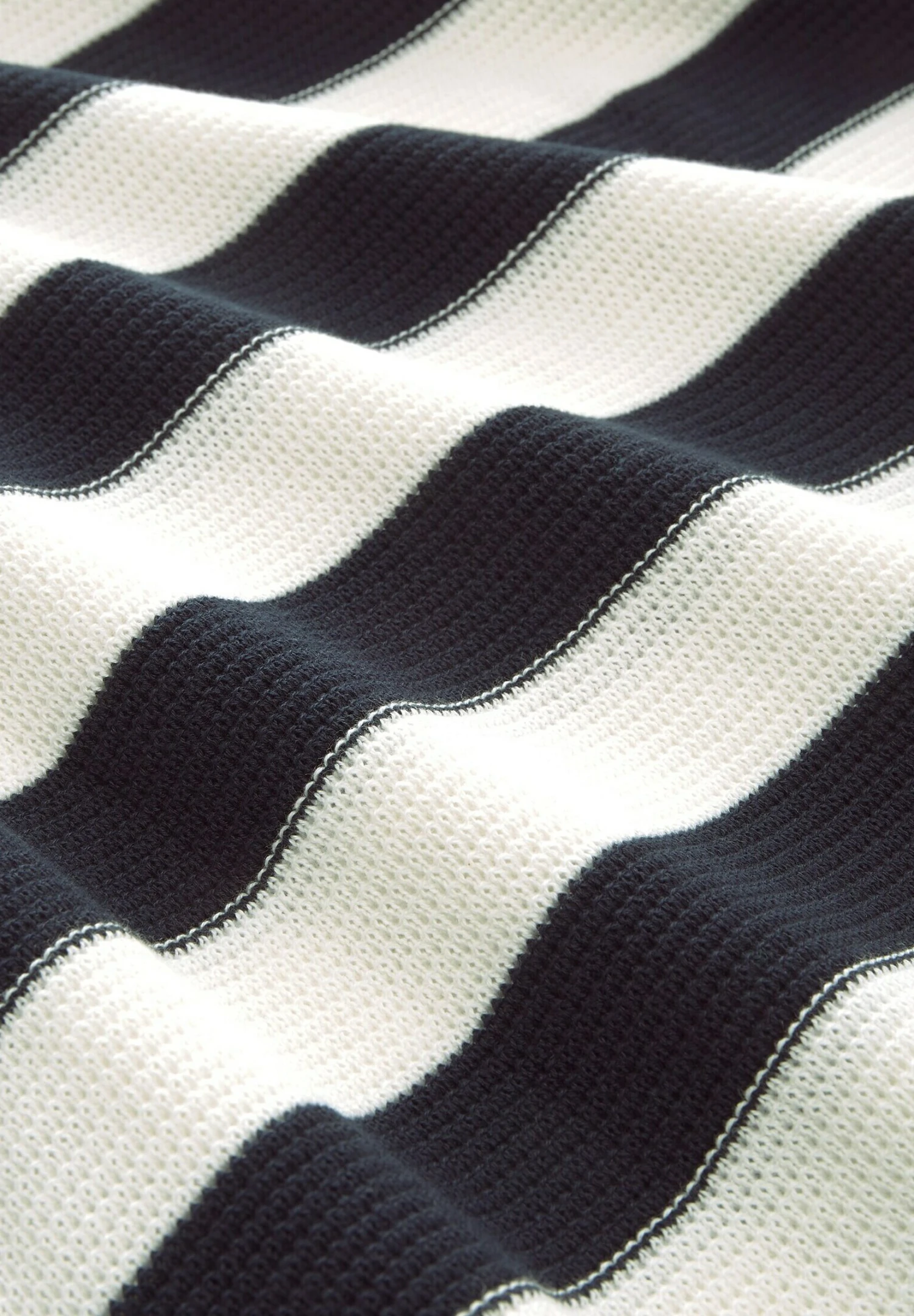 TOM TAILOR Denim Trui - Navy White Block Stripe 8 TOM TAILOR Denim Trui - Navy White Block Stripe - Afbeelding 6