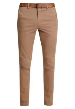 TOM TAILOR Denim With Belt - Chino - Honey Camel Beige -Syntia Delaney 713235c81edc44989ace9453aeedef21