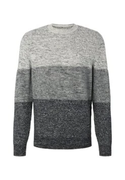 Tom Tailor Mit Struktur  - Trui - Off White Navy Block Stripe -Syntia Delaney 71c971a035fa4b929ec9dff5f3af5c54