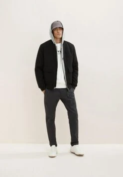 Tom Tailor Mit Kapuze  - Sweater Met Rits - Grey Heather Melange -Syntia Delaney 720f7bc2f0b34d20b56d35e56ec8f88e