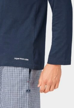 Tom Tailor Pyjamashirt - Dark Blue -Syntia Delaney 733df8e206ca475b8127d68234c26c95