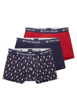 Tom Tailor Hip Im 3Er Pack Mit Weihnachtsmotiv - Onderbroeken - Blue/Dark Allover -Syntia Delaney 7357afbab2f640898ef8657ced9d2fc0