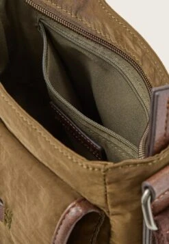 Tom Tailor Im Vintage-Look - Schoudertas - Khaki Khaki -Syntia Delaney 759e0389b8474ffbb6cd6734cf1c52f6