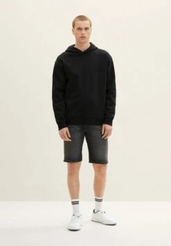 TOM TAILOR Denim Jeansshort - Used Mid Stone Grey Denim 12 TOM TAILOR Denim Jeansshort - Used Mid Stone Grey Denim -Syntia Delaney 75d2f270c6e64459937876f9174f1741