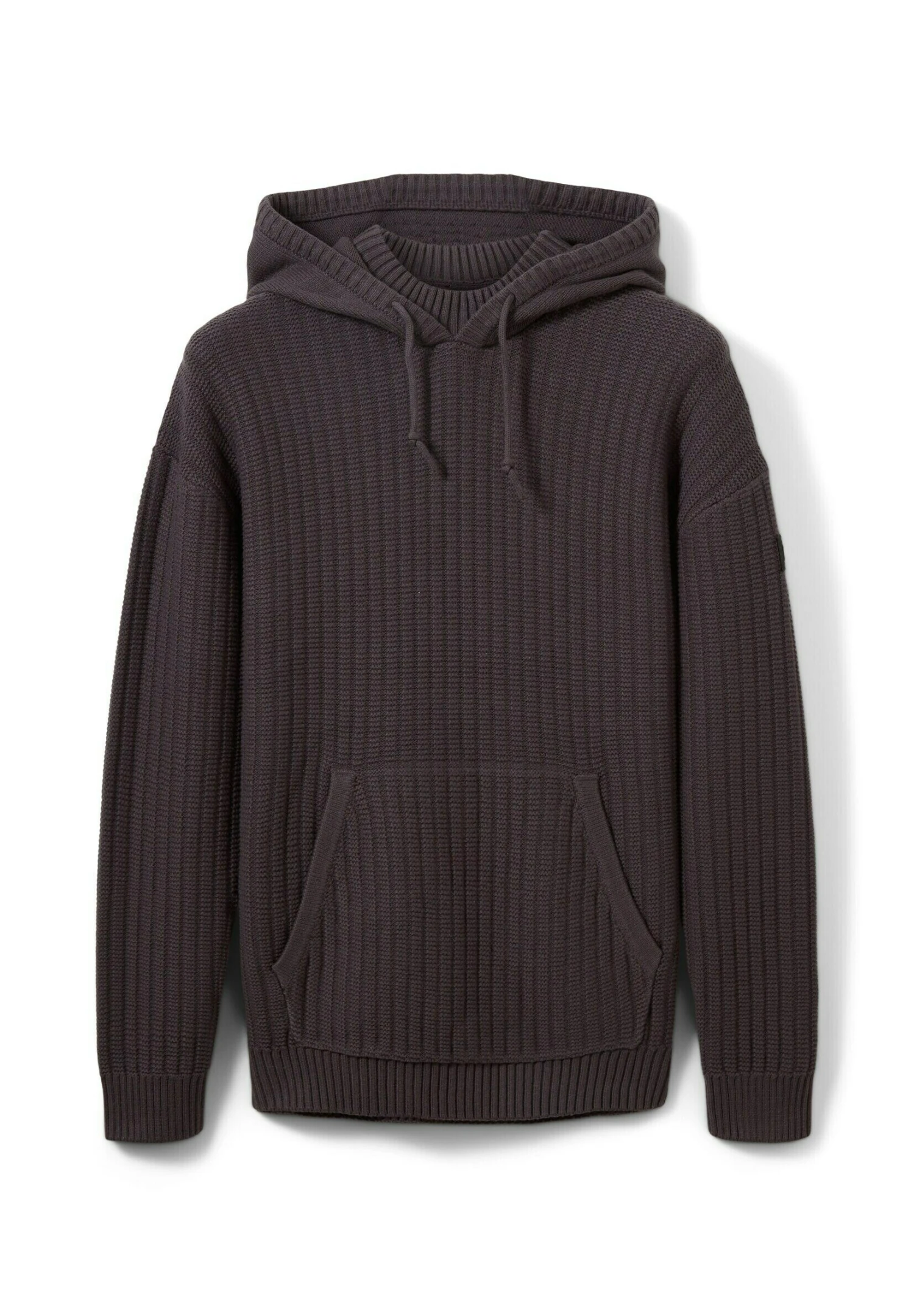 TOM TAILOR Denim Mit Struktur - Hoodie - Coal Grey 7 TOM TAILOR Denim Mit Struktur - Hoodie - Coal Grey - Afbeelding 5