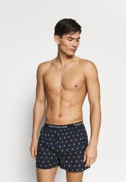 Tom Tailor 3 Pack - Boxershort - Dark Blue/Black -Syntia Delaney 7646fe959187445ca06927886a2e6f5c