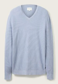 Tom Tailor Mit Struktur - Trui - Light Fern Blue -Syntia Delaney 76a50b03a574465dbb91c9e0d8ca4a4a