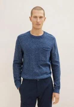Tom Tailor Trui - Hockey Blue Structure