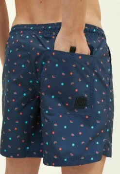 TOM TAILOR Denim Mit Allover-Print - Zwemshorts - Navy Melon Sun Print -Syntia Delaney 78cb599d17e54aaa97562a3e62a941a3
