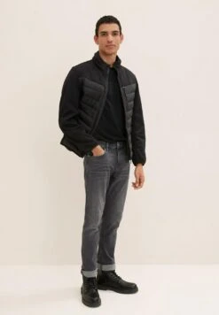 Tom Tailor Hybrid - Jas - Black -Syntia Delaney 79fdbac855384fe49a7665311fa33b29